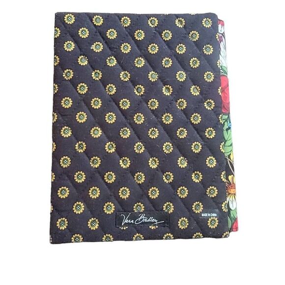 Vera Bradley Double Picture Frame 4X6 Cloth Quilted Retired Print - Picture 3 of 5